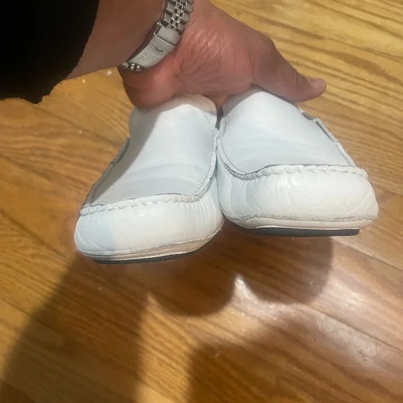 NWB Kenneth Cole ‘Drive Home’ Men's White Loafers Sz 10 - Picture 4 of 10